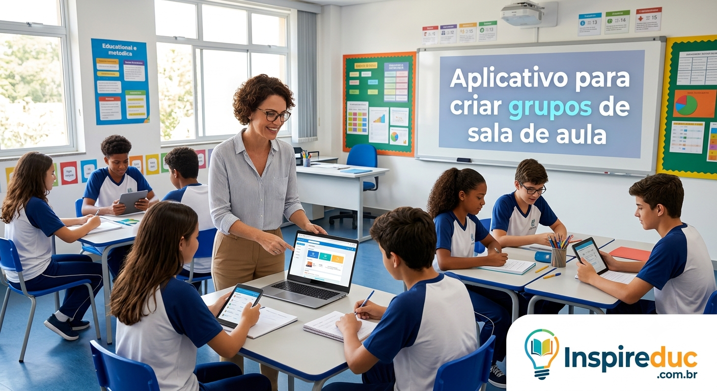 Aplicativo para criar grupos de sala de aula
