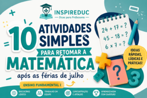 atividades de matemática para volta das férias